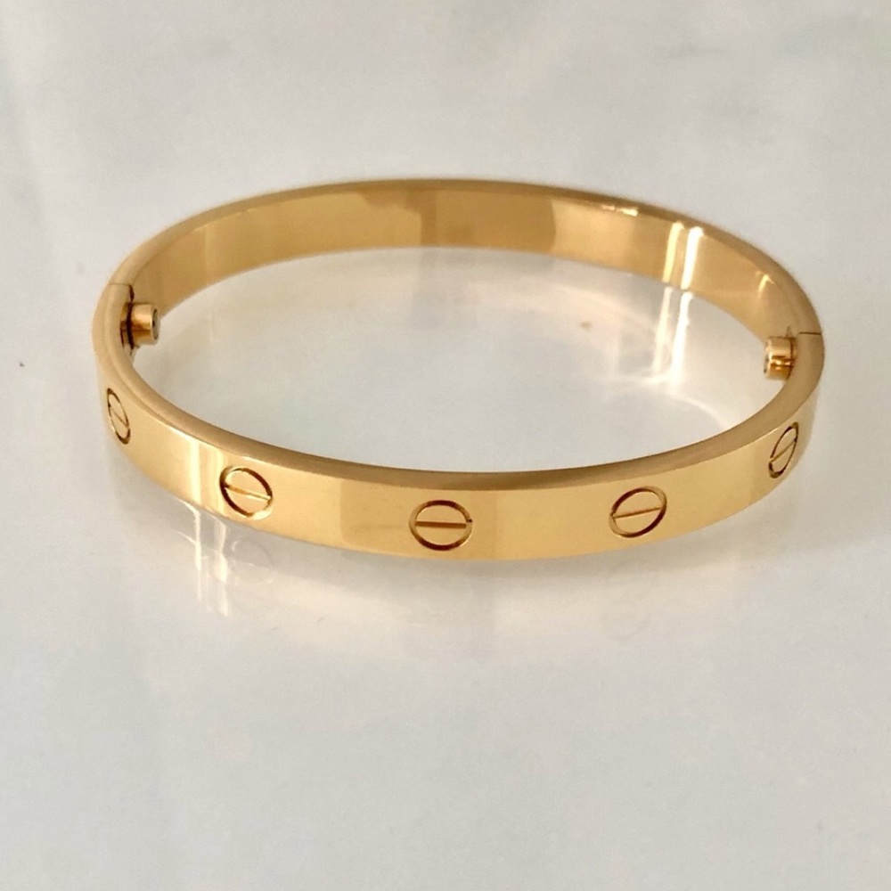 Screw Gold Bracelet Classic Model - Picture 9 of 11